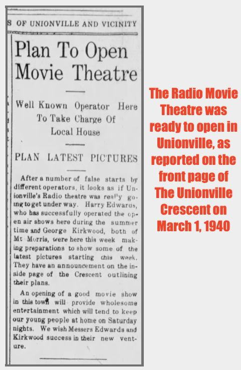 Radio Theater - Old Article (newer photo)